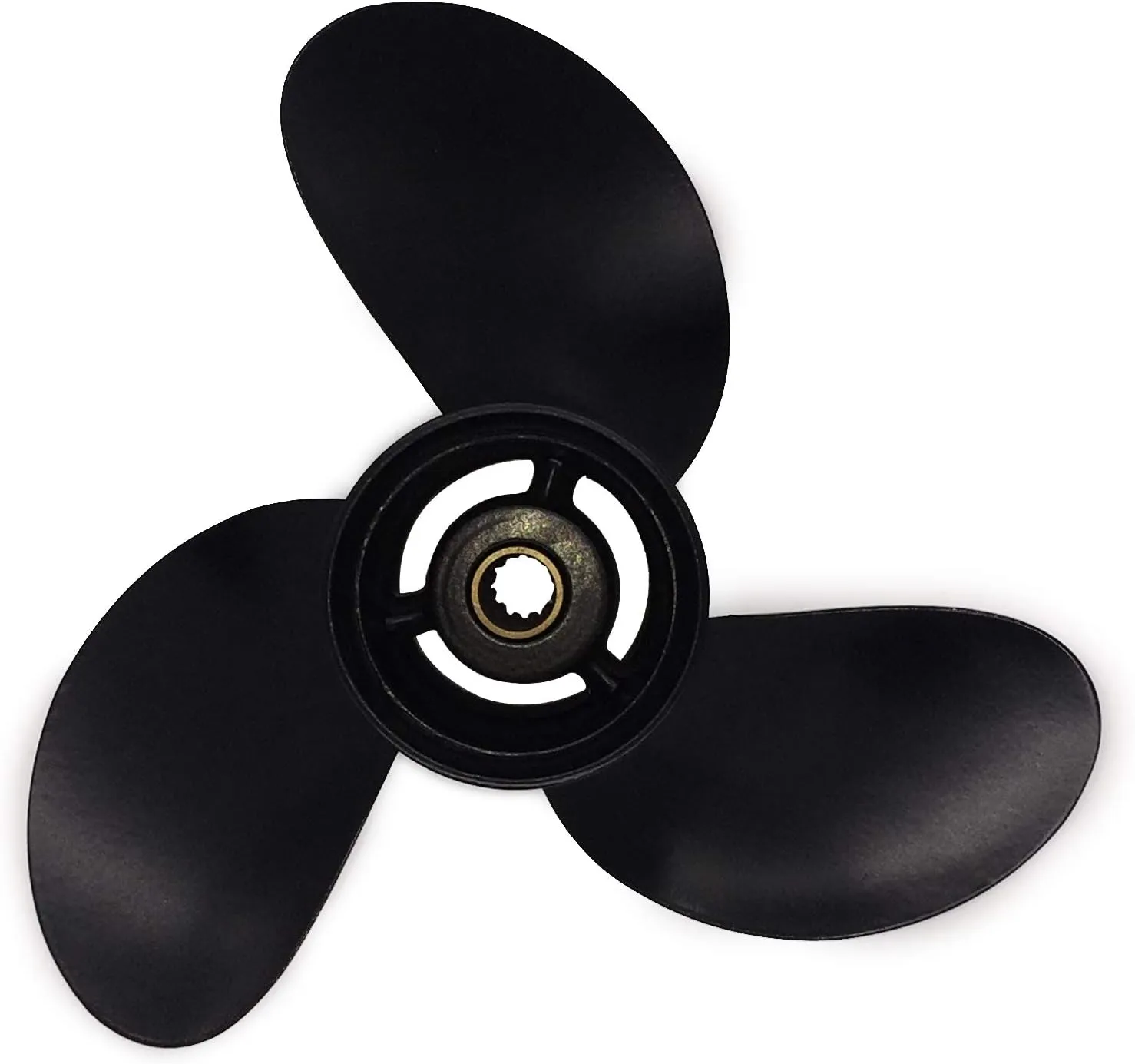 8.5x7.5 8.5x8.5 8.5x9 8.5x9.5 Aluminum Propeller for Tohatsu Mercury Nissan Outboard Motor 12 Tooth 8 1/2x7 1/2 8 1/2x8 1/2 8 1/2x9 8 1/2x9 1/2