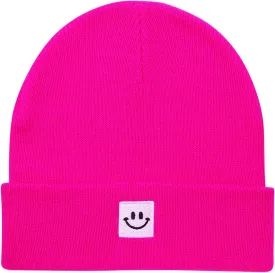 Baby Beanie Knit Ski Hat with Cute Face for Girls Boys 0-7 Years
