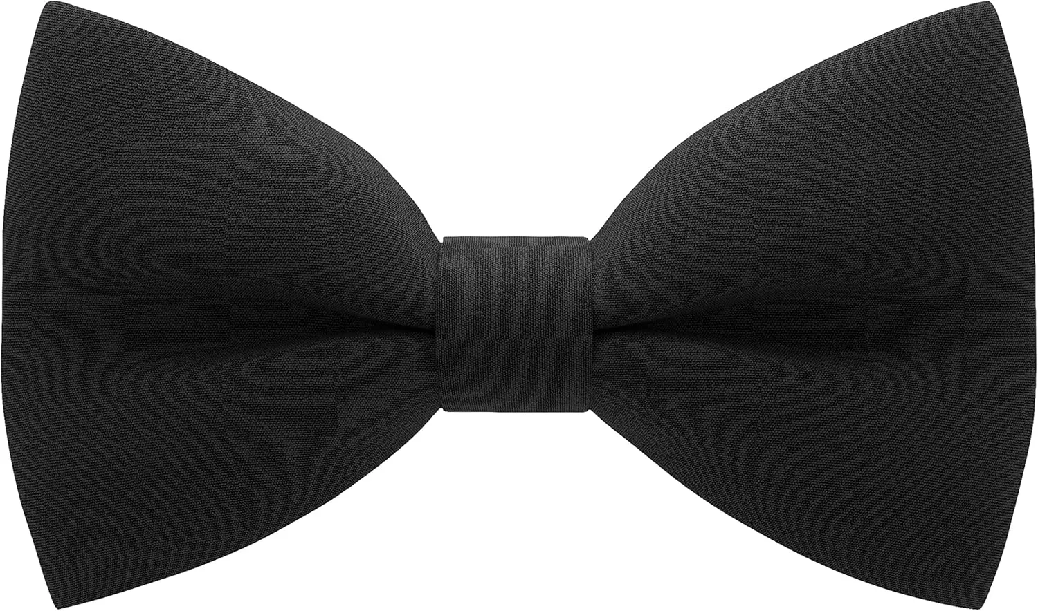 Bow Tie House Classic Pre-Tied Soft Crape Bow Tie for Wedding Formal Events Solid Tuxedo for Adults & Children