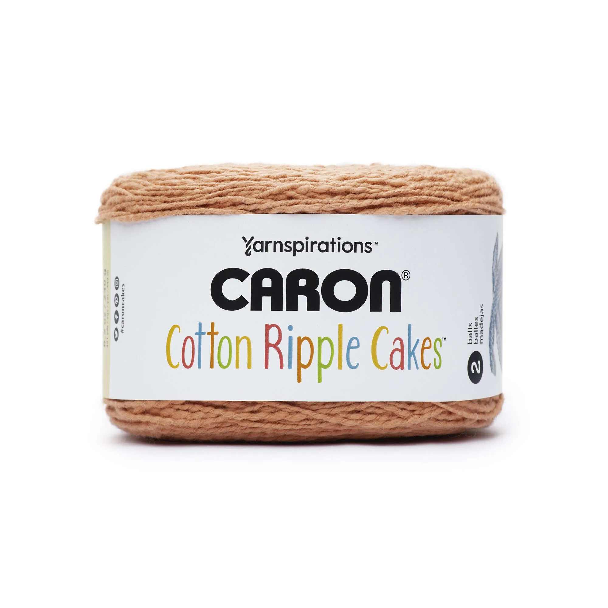 Caron Cotton Ripple Cakes Yarn - Discontinued Shades