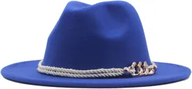 Classic Fedora Hats for Men Women Wide Brim Hat Panama Dress Fedora Hat Black Fedora Hats for Women