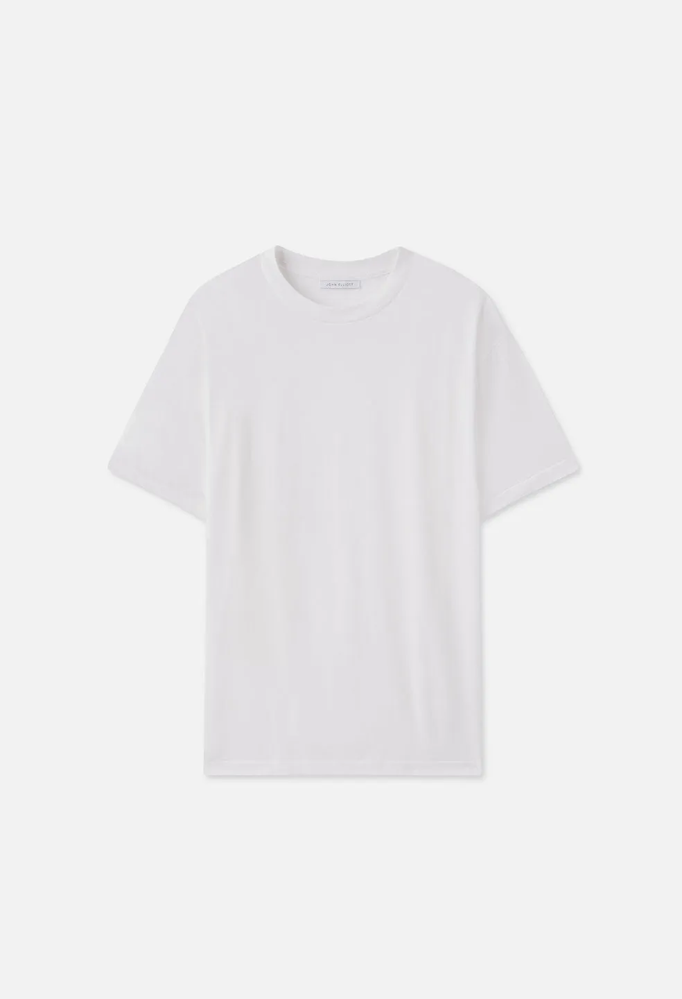 Luxurious White Cotton Cashmere Crewneck Sweater