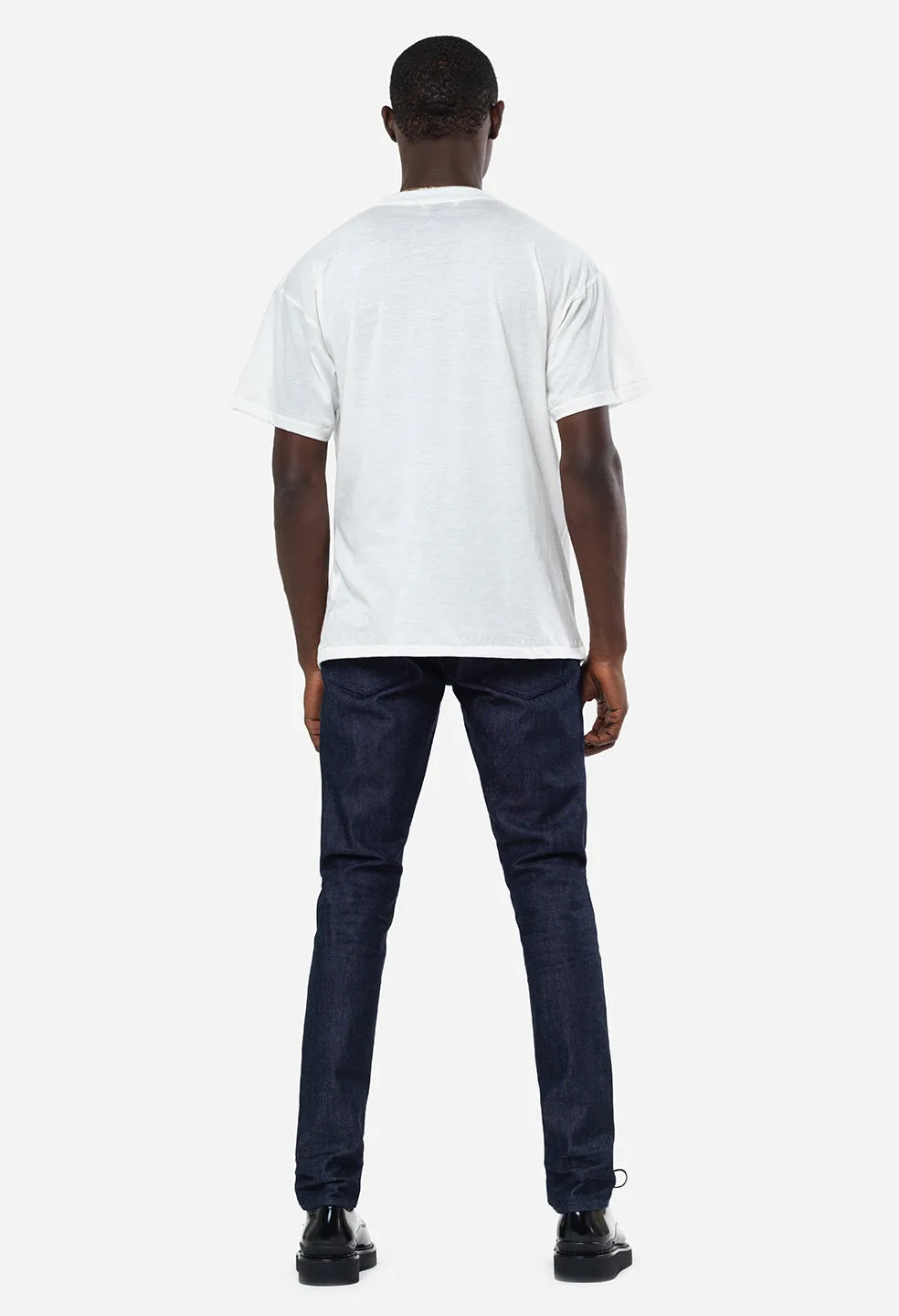 Luxurious White Cotton Cashmere Crewneck Sweater