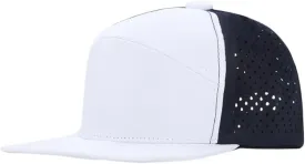 FASHIXD Mesh Snapback Cap for Men Flat Brim Baseball Cap Breathable Golf Hat Adujustable