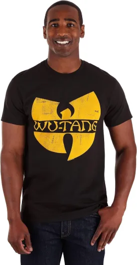 FEA Men's Wu Tang Clan Classic Yellow Logo Tee