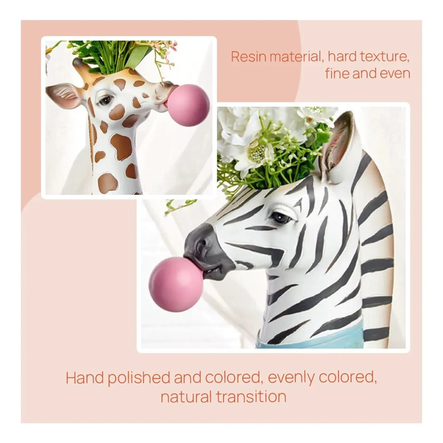 Flower Vase | Bubblegum Zoology {multiple styles}