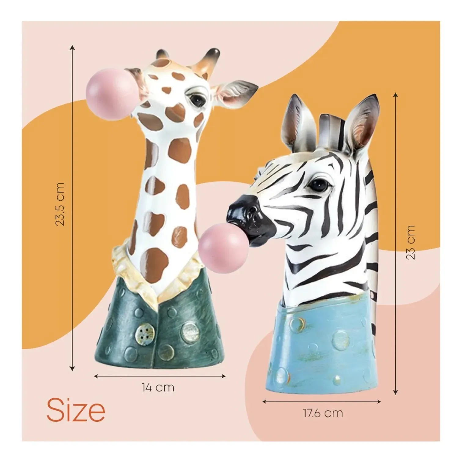Flower Vase | Bubblegum Zoology {multiple styles}