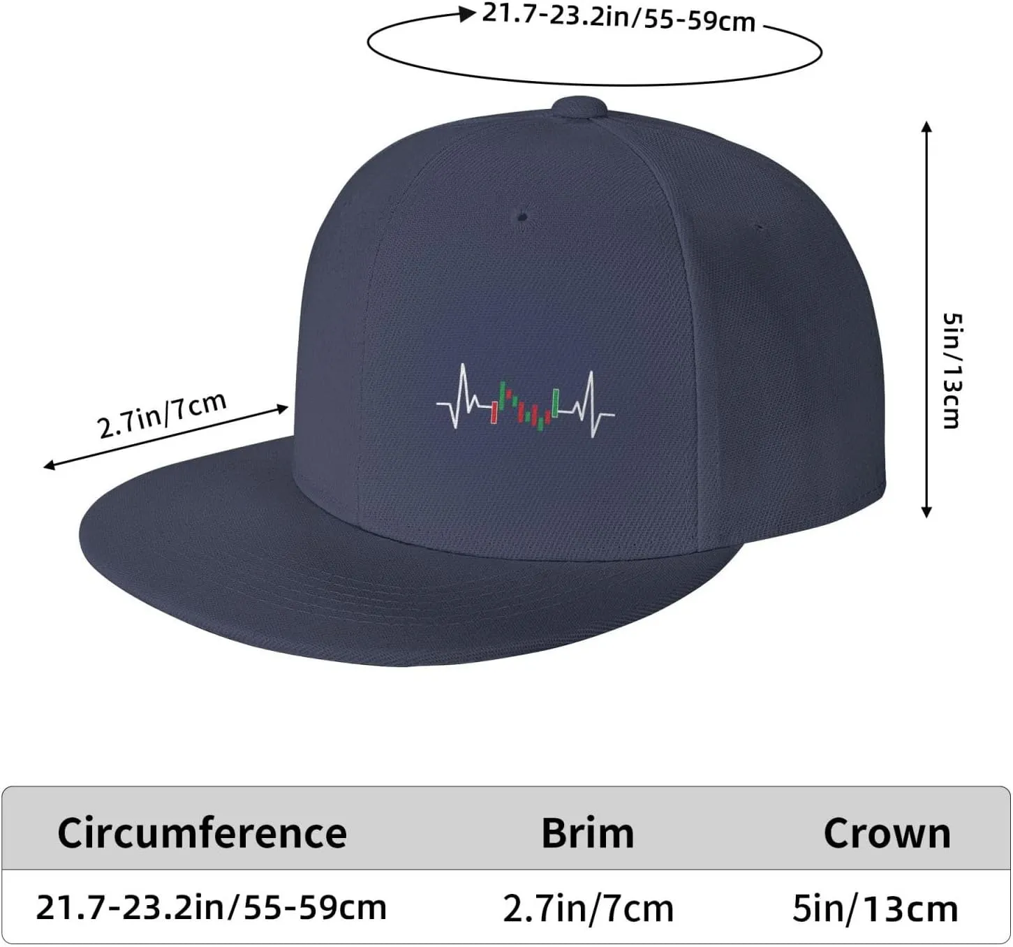 Forex Gift for Traders Flat Bill Baseball Cap Funny Snapback Hat Hip Hop Adjustable Dad Trucker Hats