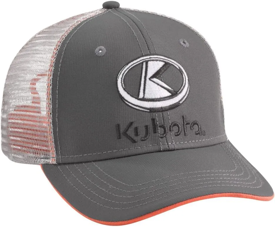 Kubota Low Profile Underbill Cap Grey/White