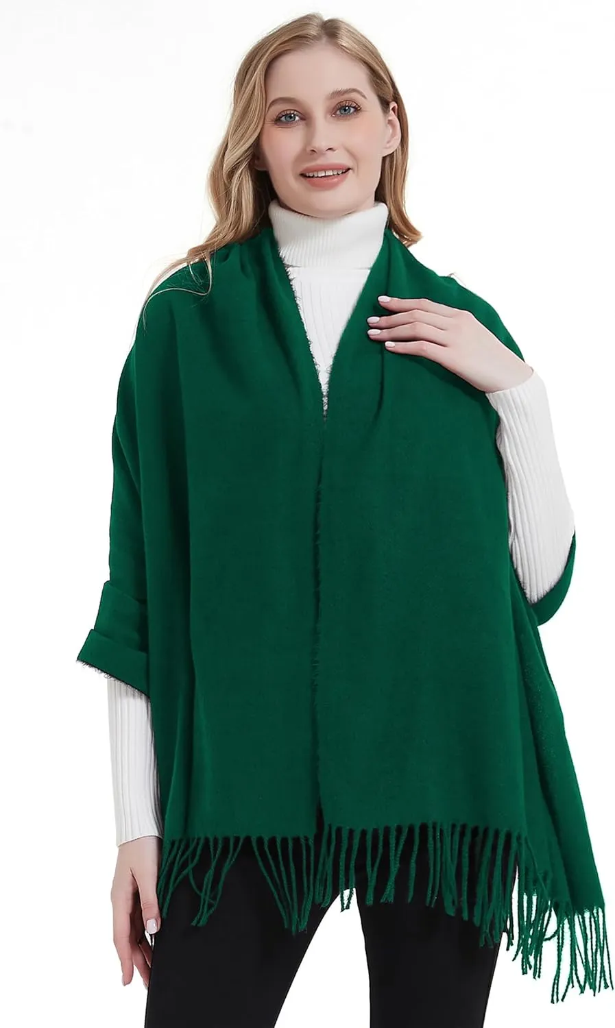 Landisun Scarf for Women Winter Pashmina-Shawl Wraps Winter Cashmere Wedding Warm Christmas