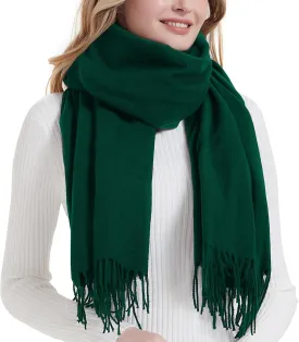 Landisun Scarf for Women Winter Pashmina-Shawl Wraps Winter Cashmere Wedding Warm Christmas