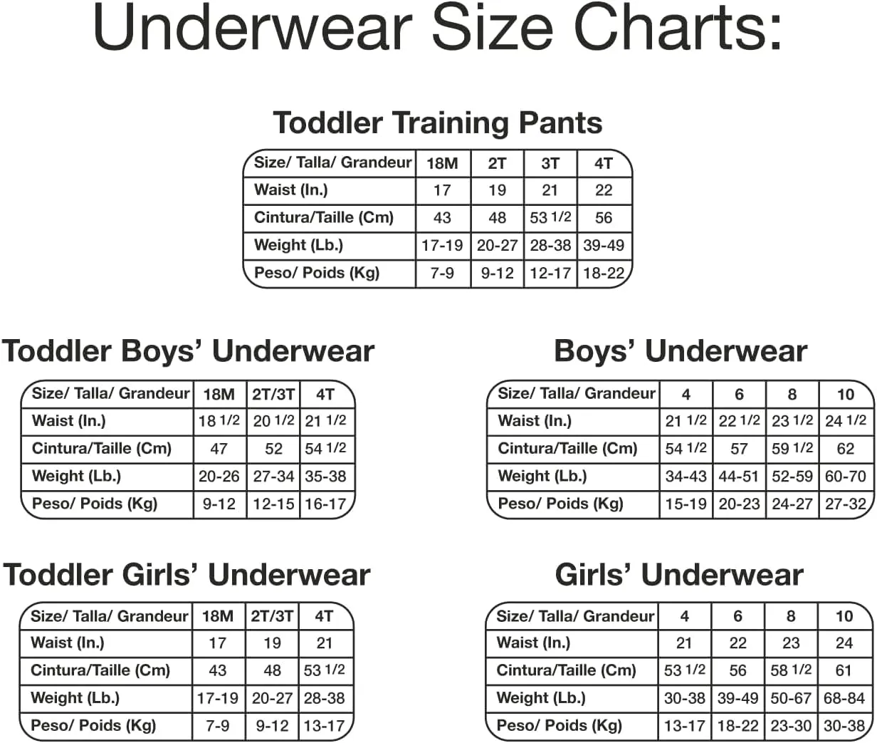 Licensed Boys Underwear - Mickey Mouse Blaze Cars Paw Patrol Marvel Toy Story 8-Pack Toddler/Little Kid/Big Kid Size Briefs