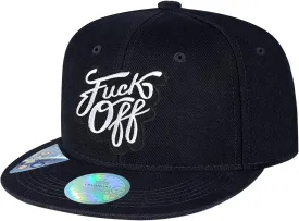 Love To Classic Black Snapback Flat Brim Hats Adjustable Style Logo Embroidery