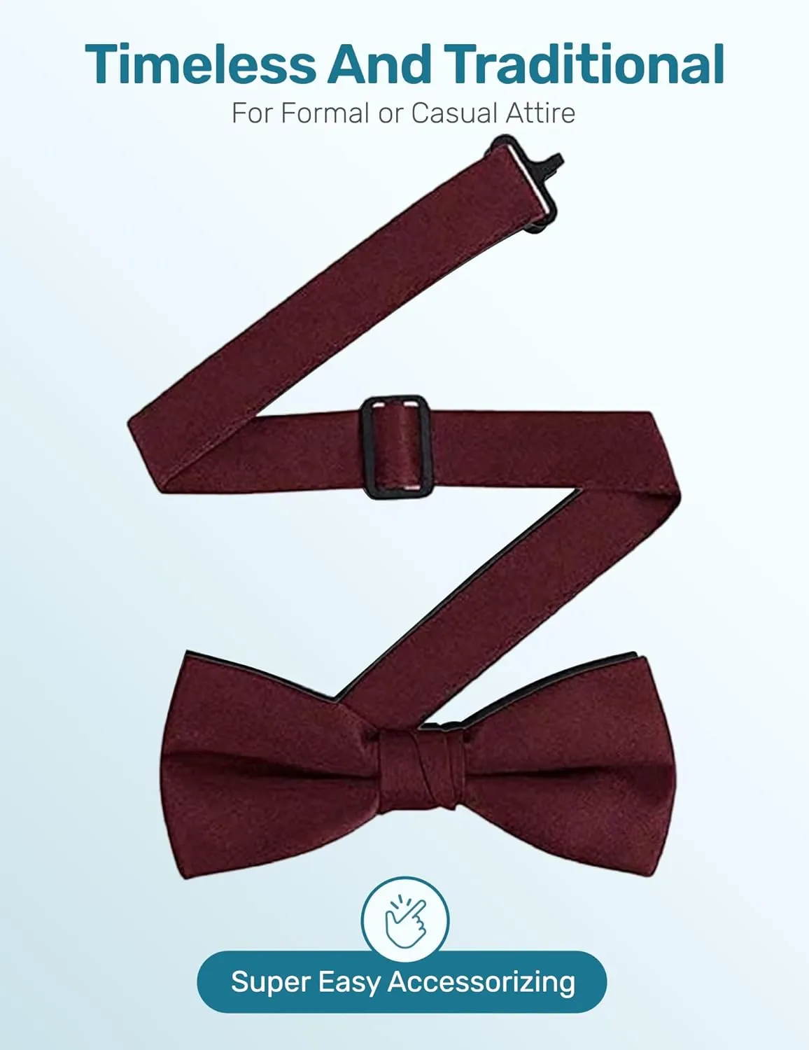Men's Classic Pre-Tied Formal Tuxedo Bow Tie - S.H Churchill