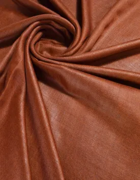 Metallic Rust Plain Pashmina Shawl 5446