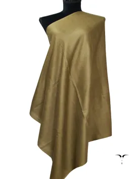 Plain Pashmina Shawl In Shade-Dark Natural