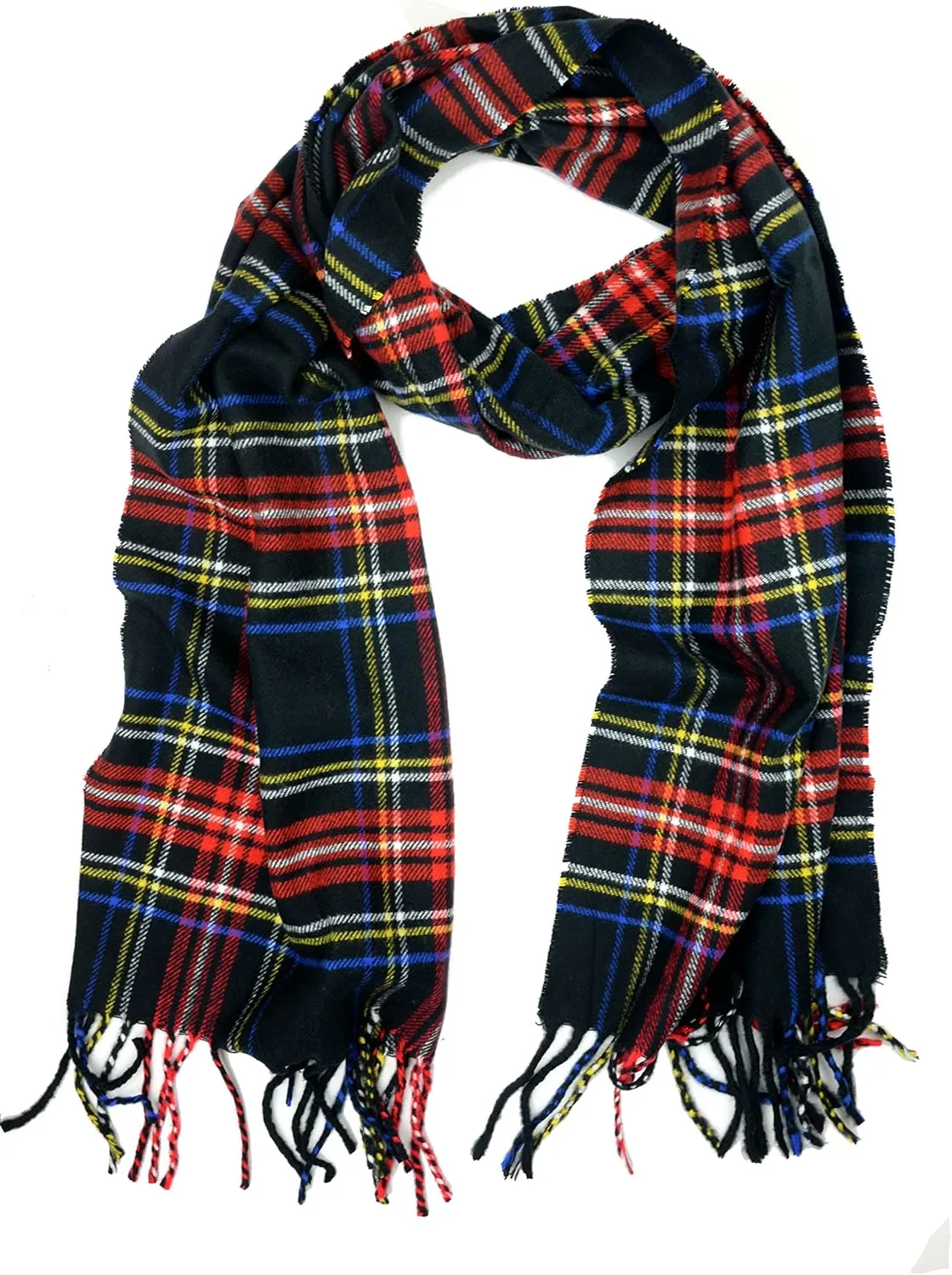 Plum Feathers Super Soft Luxurious Cashmere Feel unisex for Men and Women Winter Scarf