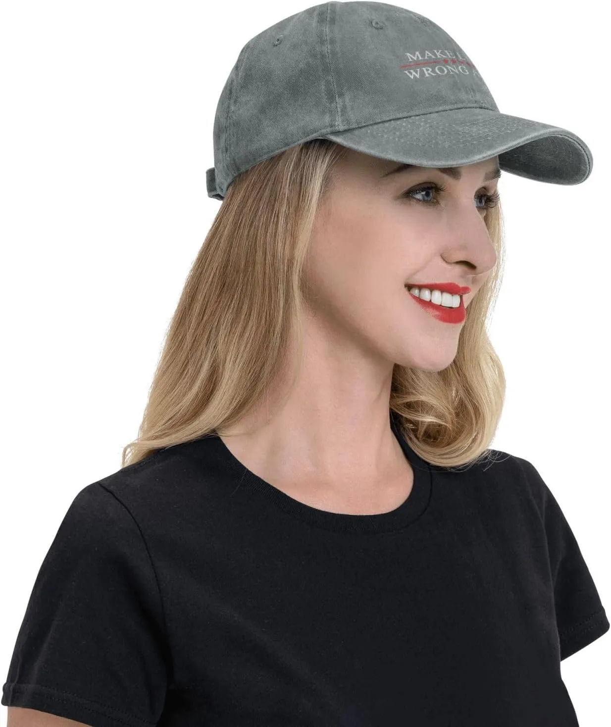 Sefgaen Make Lying Wrong Again Hat for Men Dad Hats Funny Hats