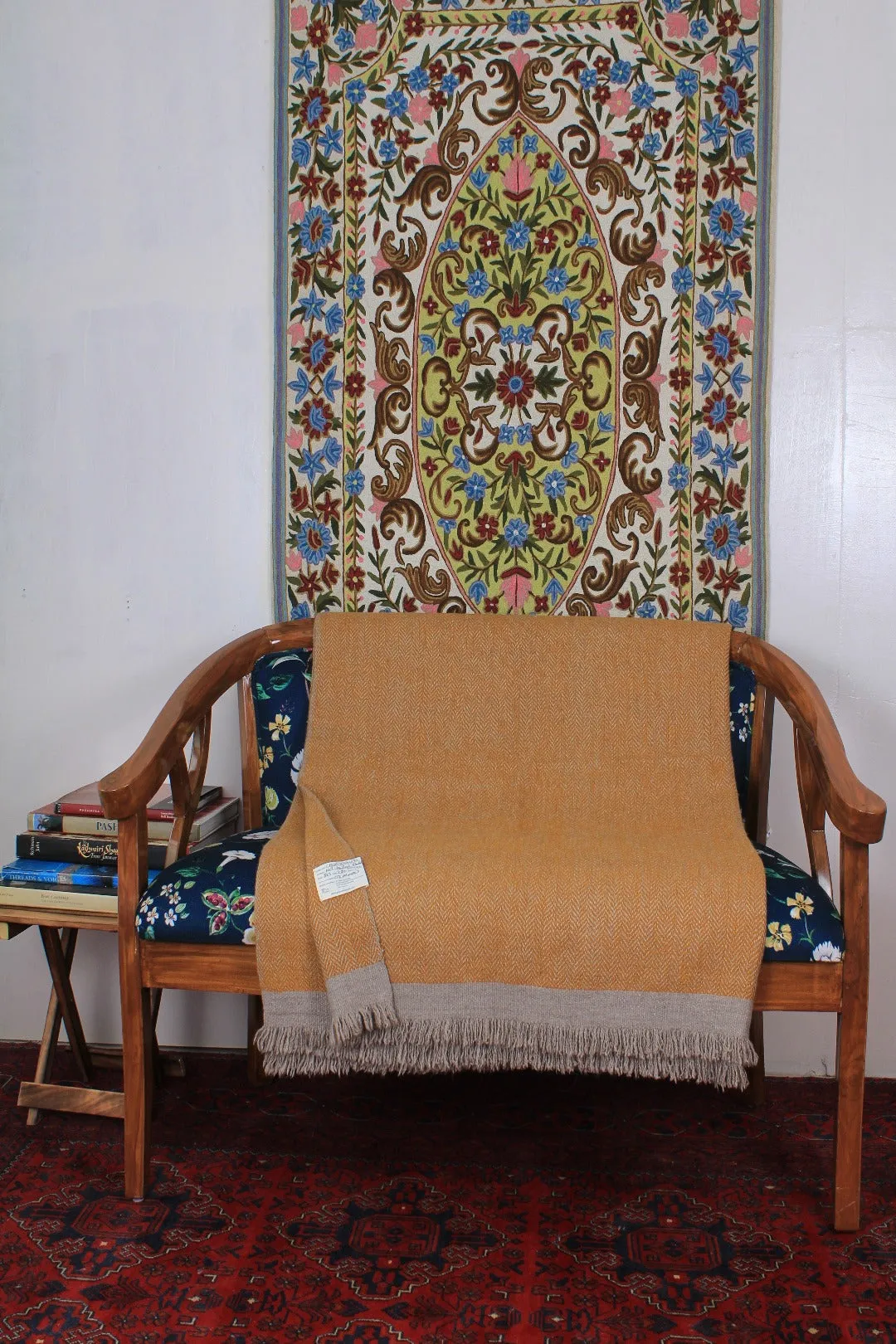Shawn Bronze Double Pashmina Blanket