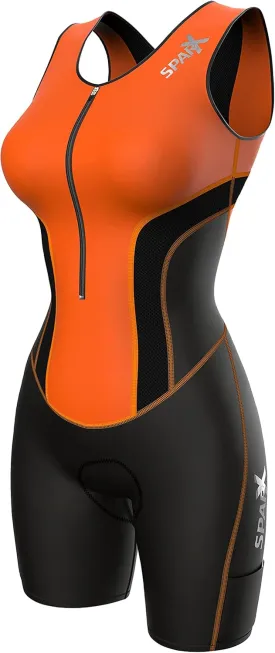 Sparx Women Triathlon Suit Tri Short Racing Cycling Swim Run